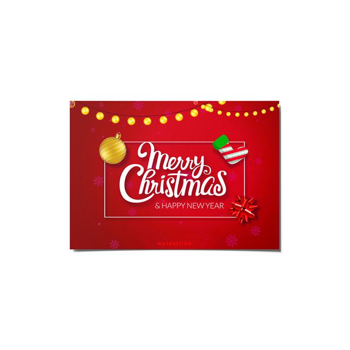 کارت پستال ماسا دیزاین مدل   venus622 طرح christmas